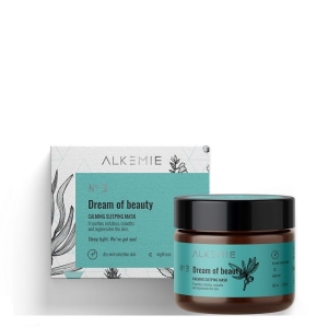 Alkemie Microbiome, wyciszająca nocna maska - krem