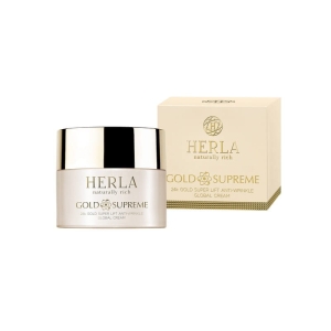 Herla Gold Supreme 24k złoto globalny liftingujący krem przeciwzmarszczkowy 50ml