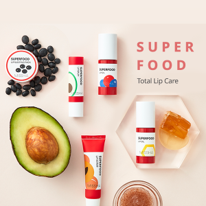 Missha Superfood wygładzający scrub do ust morela