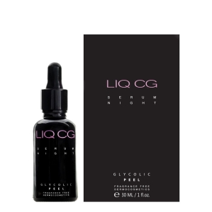 LIQ CG Serum Night Glycolic PEEL 30 ml – serum wygładzające na noc
