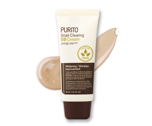 PURITO Snail Clearing BB Cream SPF38/PA+++ Wielofunkcyjny krem BB ze śluzem ślimaka 30 ml  27