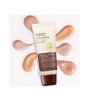 Purito Snail Clearing BB Cream SPF38/PA+++ Wielofunkcyjny krem BB ze śluzem ślimaka 30 ml