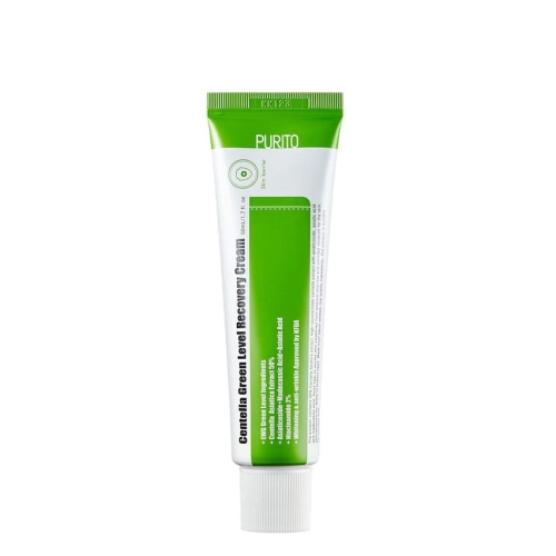 PURITO Centella Green Level Recovery Cream - Regenerujący krem z wąkroty azjatyckiej 50ml
