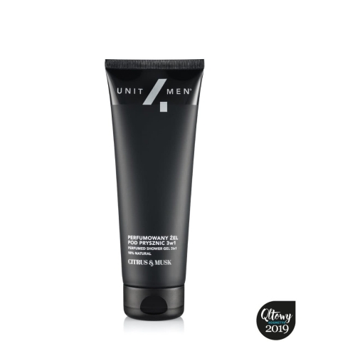 Unit4Men Perfumowany żel pod prysznic 3w1 Citrus&Musk