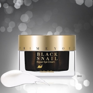 Holika Holika Krem pod oczy ze Śluzem Ślimaka, Prime Youth Black Snail Repair Eye Cream 30ml