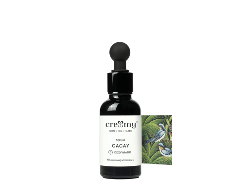 Creamy Serum olejowe Cacay do twarzy z witaminą C 10 ml