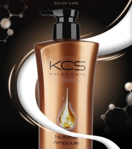 KCS Salon Care Nutritive Ampoule Shampoo - Odżywczy szampon do włosów zniszczonych 600 ml