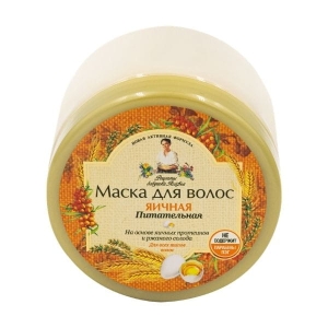 Babuszka Agafia Jajeczna odżywcza maska do włosów 300 ml