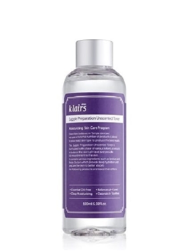 Klairs Nawilżający Tonik do Twarzy, Supple Preparation Unscented Toner 180ml