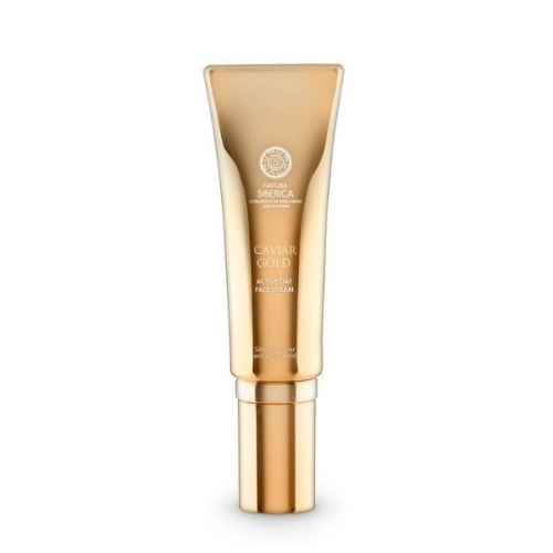 Natura Siberica Caviar Gold - Aktywnie odmładzający krem na dzień z kawiorem i złotem 30 ml