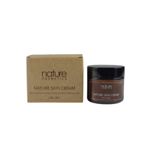 Nature Cosmetics Krem z naturalnym śluzem ślimaka do skóry tłustej i mieszanej 60g