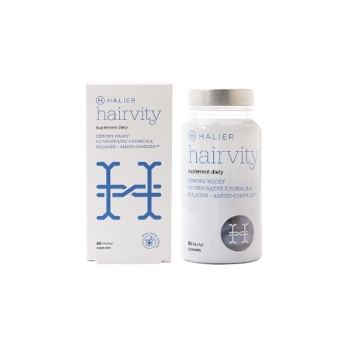 HALIER Suplement na włosy Hairvity dla kobiet 60 szt.