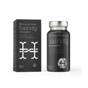 HALIER Suplement na włosy Hairvity dla mężczyzn 60 szt.