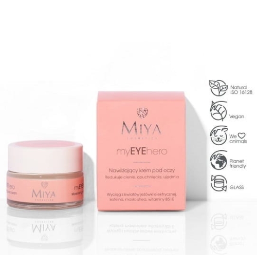 MIYA Cosmetics myEYEhero Nawilżający krem pod oczy 15 ml