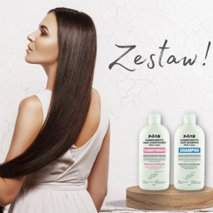 KAMINOMOTO Zestaw Szampon i Odżywka do włosów i skóry głowy poprawiające kondycję