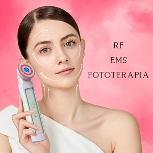 BAFFS POP Masażer do twarzy z elektroporacją i RF lifting twarzy