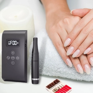 BAFFS Multi Mani Bezprzewodowa frezarka do paznokci i lampa black