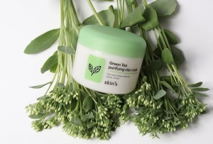 SKIN79 Peelingująca maska oczyszczająca Green Tea Purifying Clay Mask 100ml