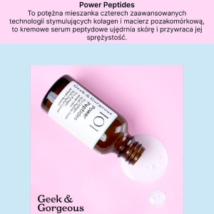 Geek & Gorgeous Power Peptides kremowe serum peptydowe 30ml