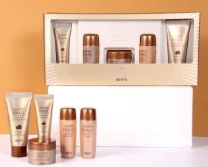 SKIN79 Zestaw 5 Produktów Golden Snail Starter KIT
