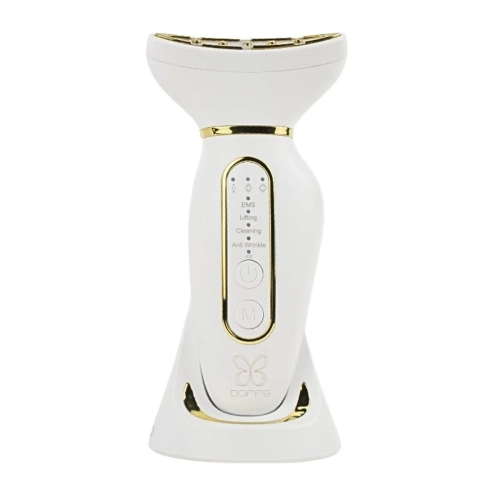 BAFFS Neck Therapy Wand – masażer do szyi i twarzy z EMS, LED i terapią cieplną 45°C, urządzenie w kolorze białym na białym tle