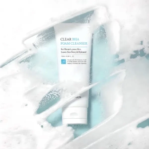 Clear BHA Foam Cleanser Dr.HEDISON w pianie – pianka do oczyszczania skóry z BHA, pomoc przy zaskórnikach i przetłuszczaniu