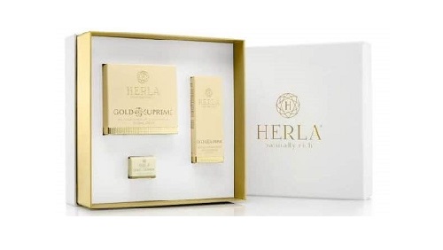 Herla Gold Supreme I - Zestaw Krem Do Twarzy I Żel Do Okolic Oczu