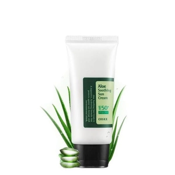 Cosrx Aloe Soothing Sun Cream SPF50+/PA+++ - Nawilajcy Krem z Filtrem  Przeciwsonecznym 50ml  Sklep